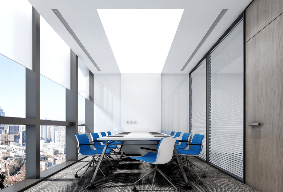 1500平科技公司簡約辦公室設(shè)計(jì)