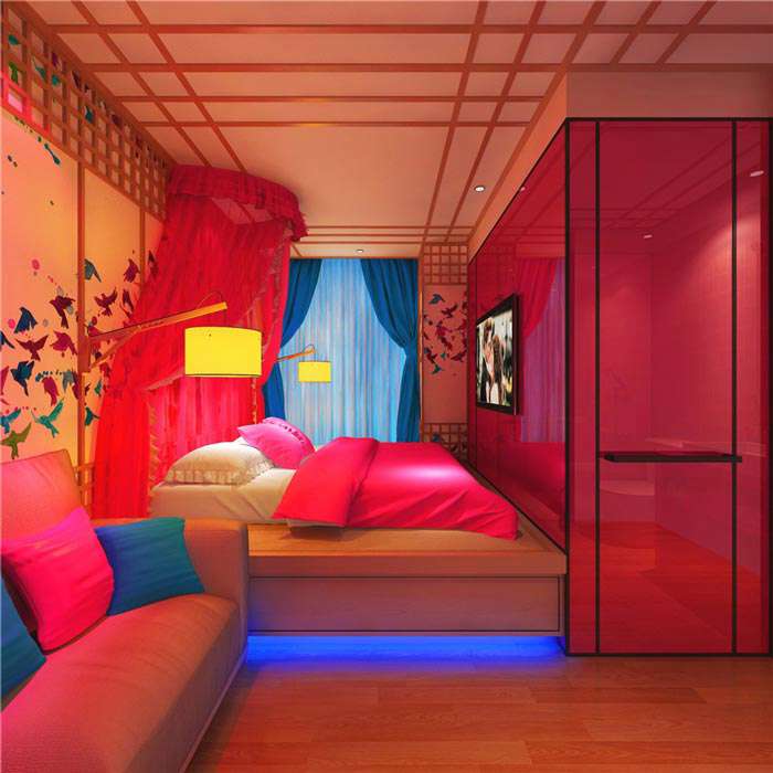 情趣酒店裝修設(shè)計效果圖