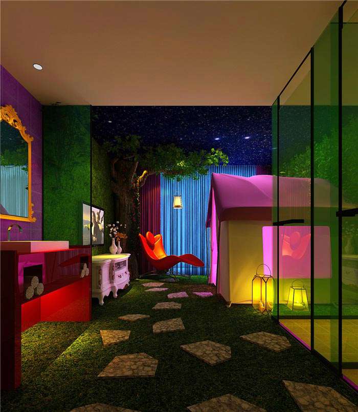 情趣酒店裝修設(shè)計效果圖