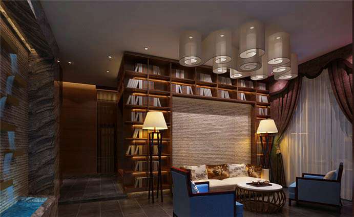 養(yǎng)生SPA會所裝修設(shè)計(jì)效果圖