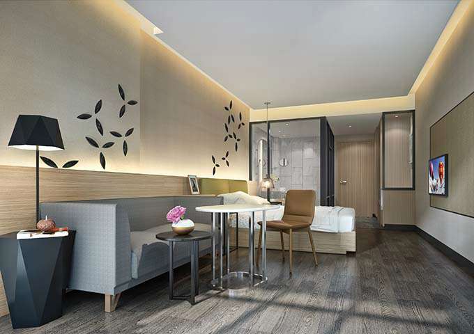 快捷賓館裝修設(shè)計(jì)效果圖