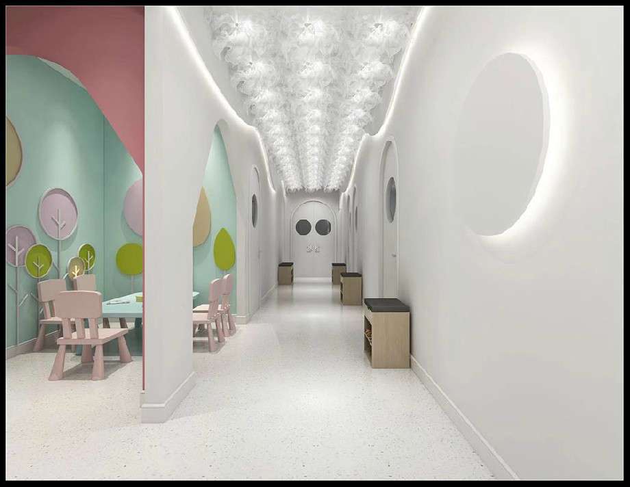 網(wǎng)紅瑜伽裝飾設計效果圖