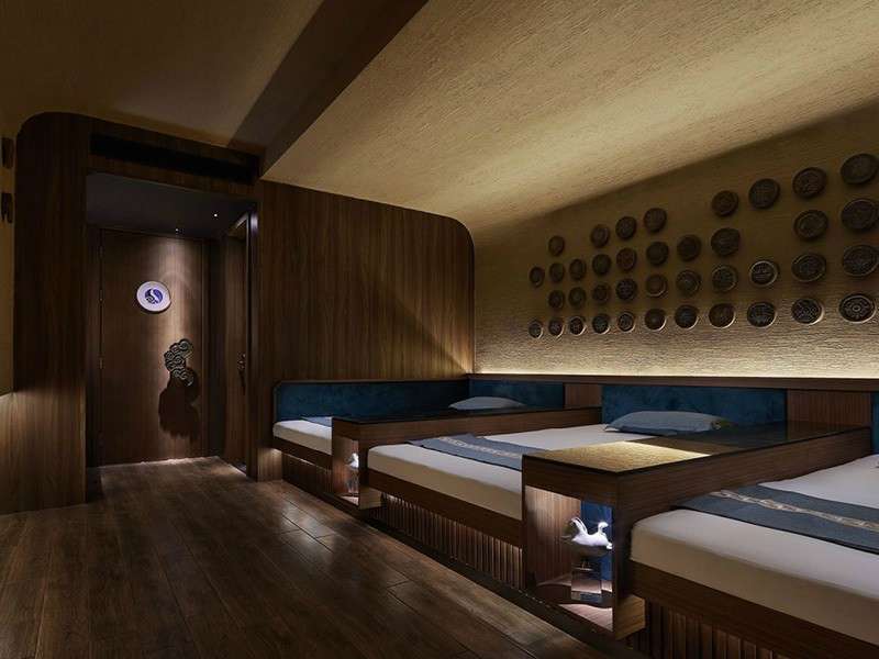 現(xiàn)代風(fēng)格足浴會所裝修設(shè)計效果圖