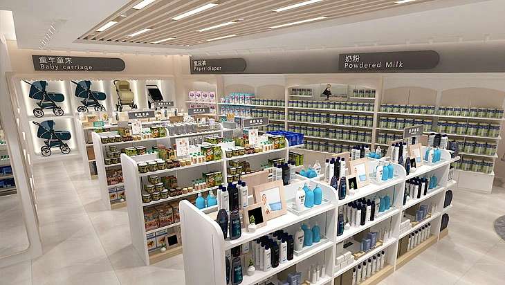 母嬰用品店裝修設(shè)計效果圖