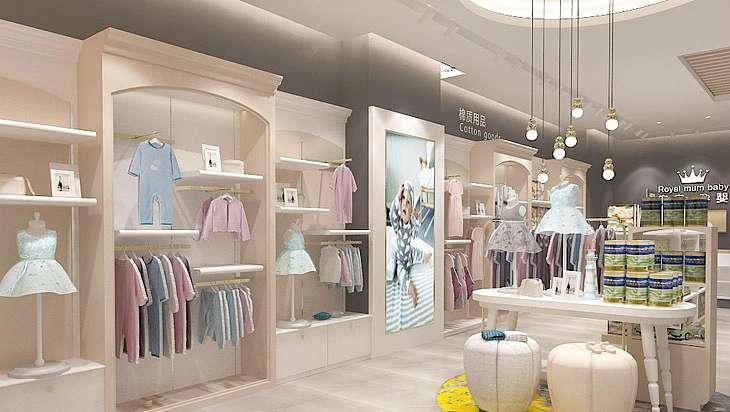 母嬰用品店裝修設(shè)計效果圖