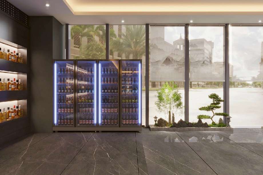 品牌白酒專賣(mài)店裝修效果圖