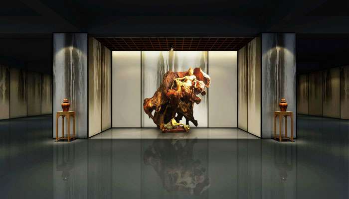 家具文化展館裝修設(shè)計效果圖