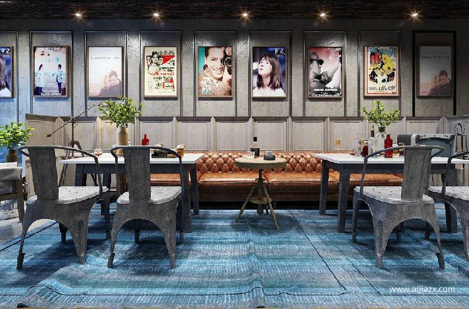 鄭州咖啡廳裝修設(shè)計效果圖