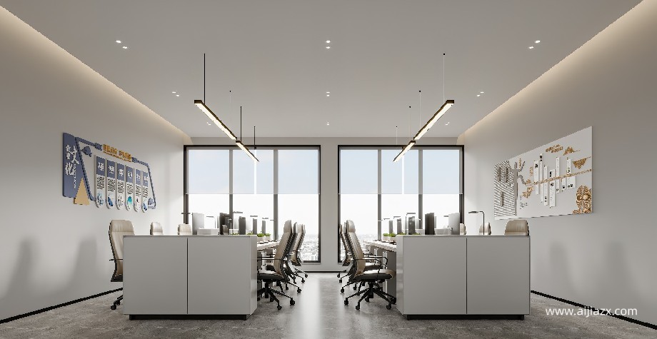 中科院鄭州分院獨(dú)棟辦公樓裝修設(shè)計(jì)
