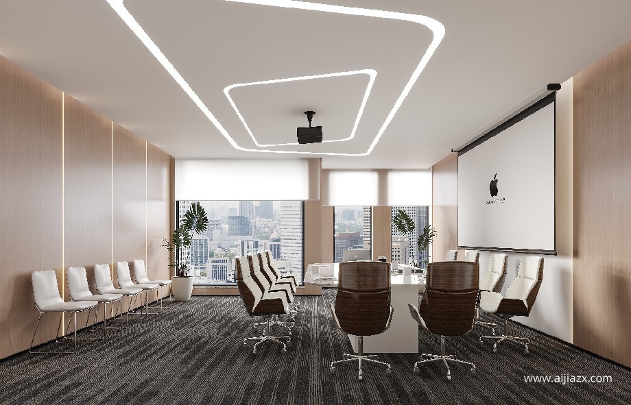 中科院鄭州分院獨(dú)棟辦公樓裝修設(shè)計(jì)