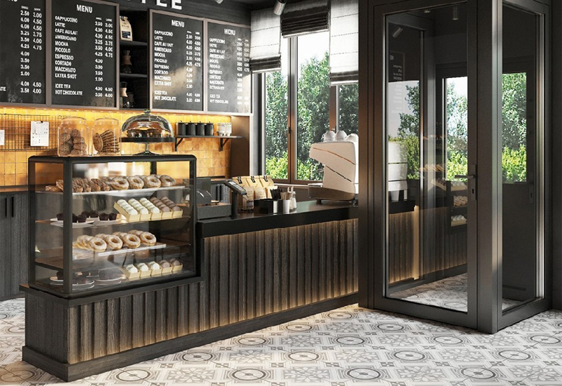 185平米工業(yè)風咖啡廳軟裝設計