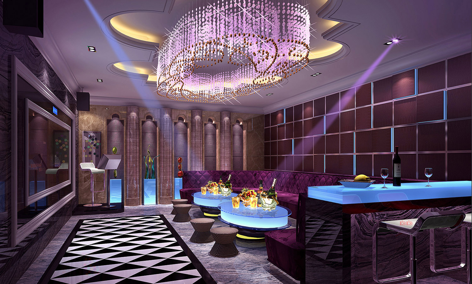 主題KTV裝修設(shè)計(jì)效果圖