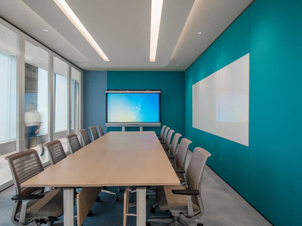 鄭州事務所辦公空間裝修設計，麻繩工作室效果圖