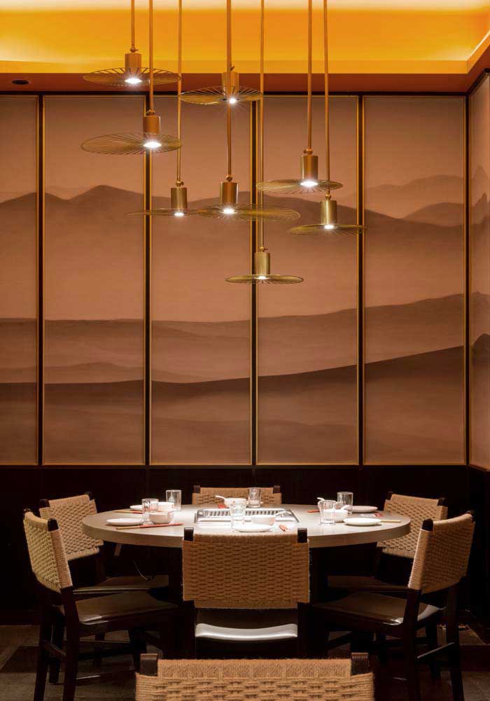 550m2鄭州火鍋店設(shè)計效果圖