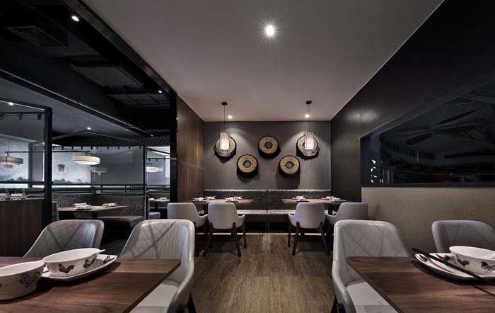 中牟340平米中餐廳設(shè)計效果圖