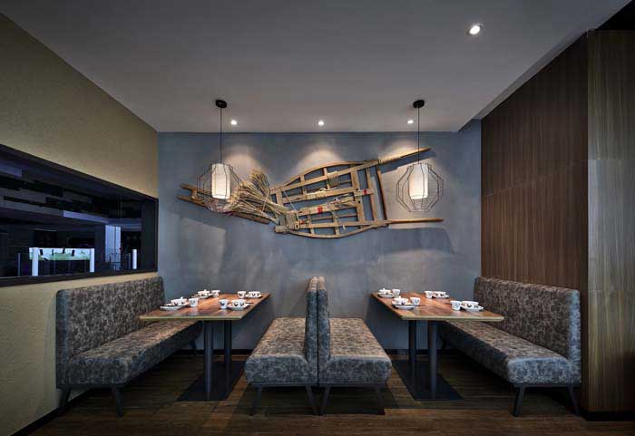 中牟340平米中餐廳設(shè)計效果圖