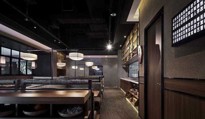 中牟340平米中餐廳設(shè)計效果圖