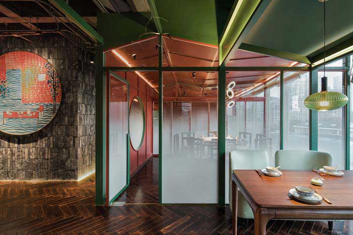 260平米鄭州精品餐廳設(shè)計效果圖