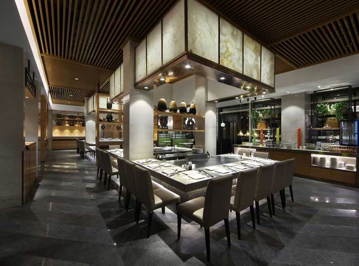 周口日式餐廳設(shè)計(jì)400m2裝修效果圖