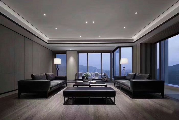 1200平米許昌辦公樓設(shè)計施工裝修效果圖