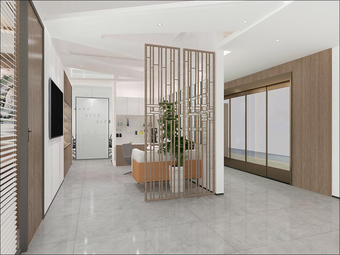 鄭州中原區(qū)辦公室裝修設(shè)計(jì)效果圖
