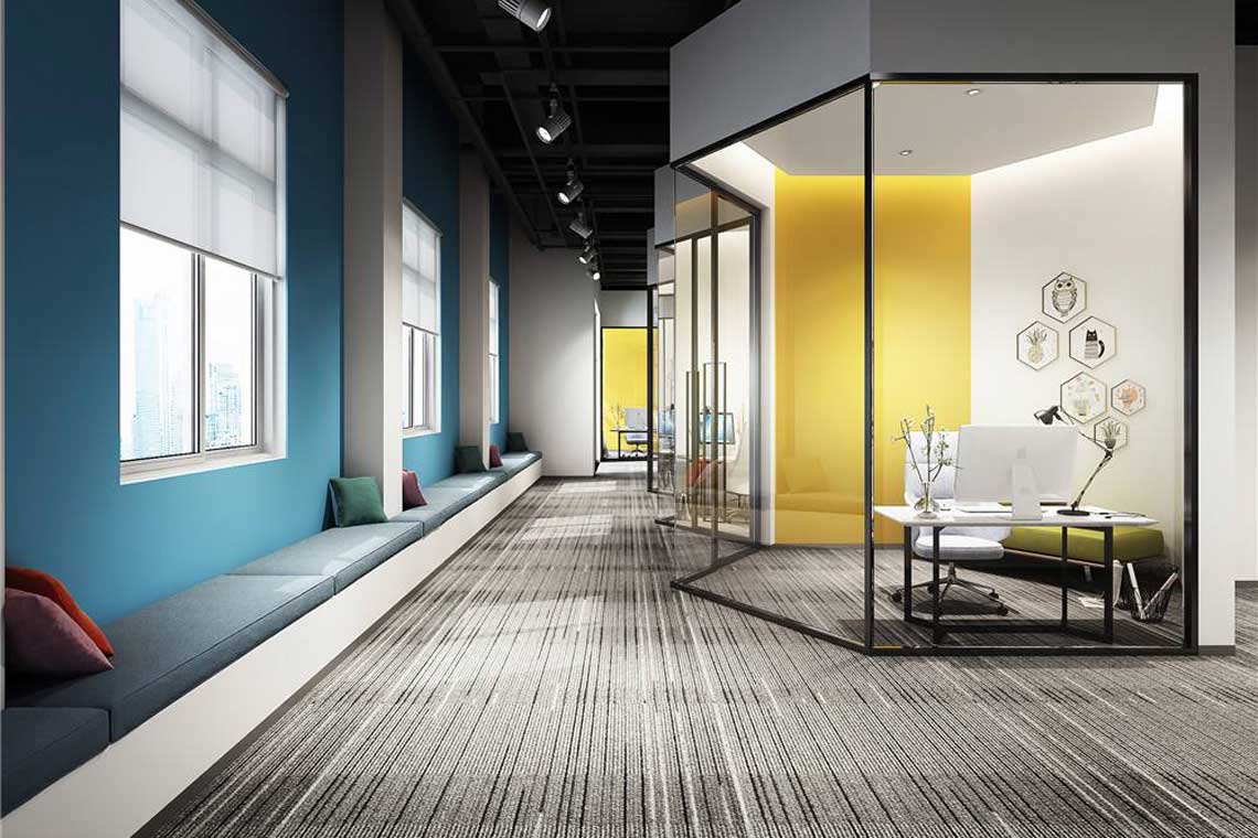 辦公室走廊設(shè)計效果圖-辦公室裝修走廊設(shè)計圖集