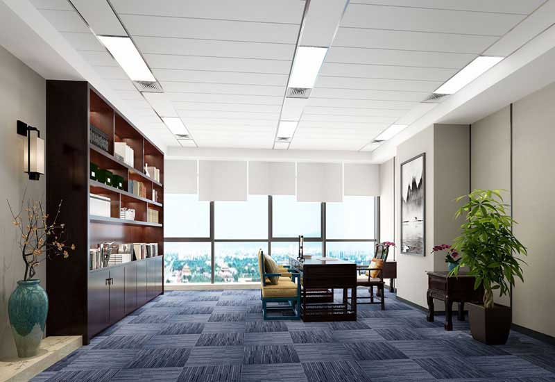 老板辦公室設(shè)計效果圖-老板辦公室裝修圖集