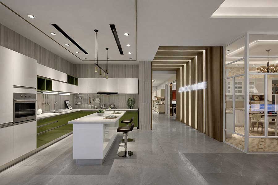 500平米建材家居店鋪裝修設(shè)計效果圖