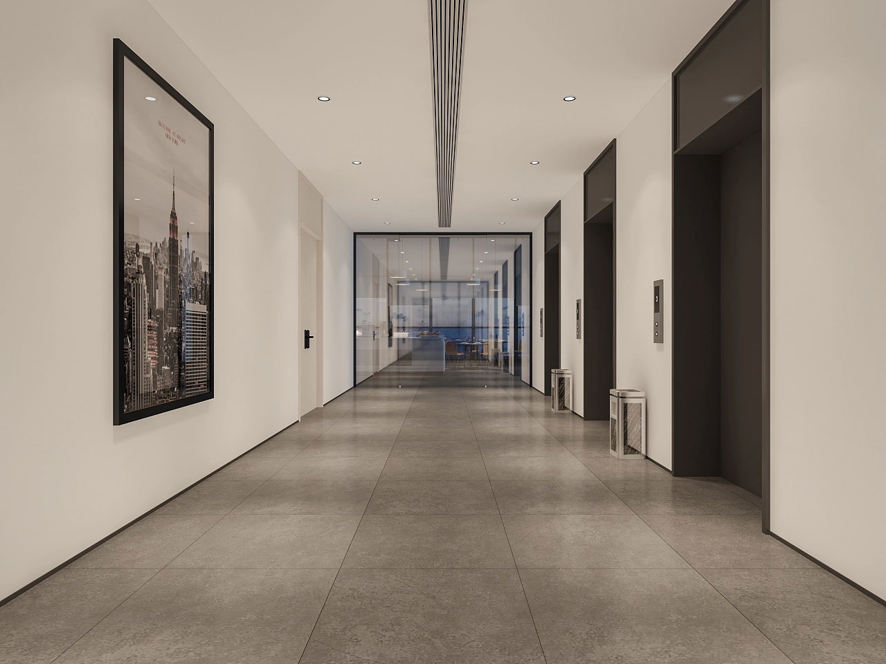 公司食堂裝修設計-企業(yè)餐廳設計效果圖