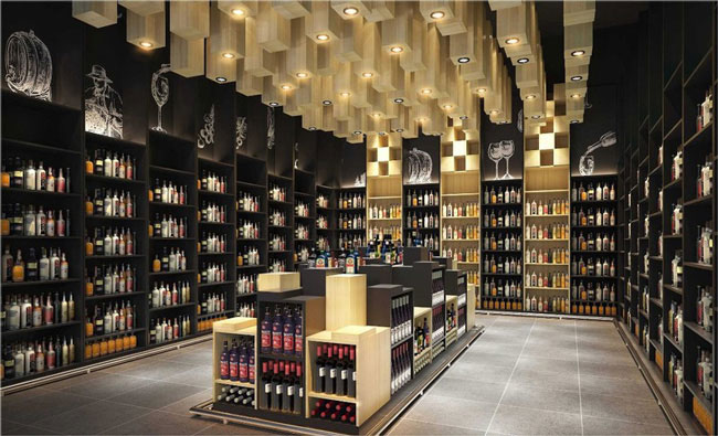 鄭州購物中心超市設計裝修效果圖