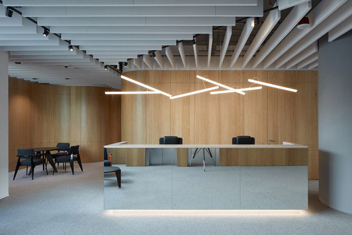 700平米辦公室設(shè)計裝修施工效果圖