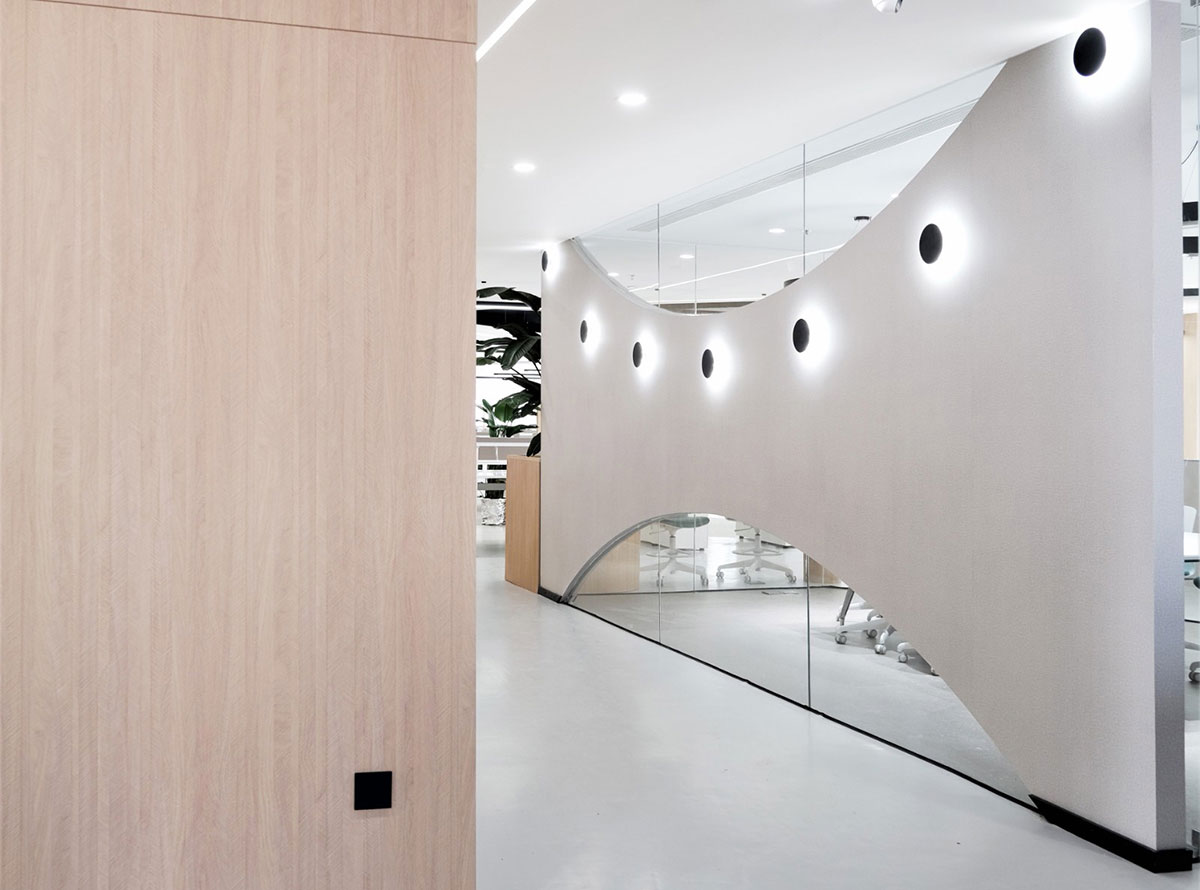 鄭州辦公室全案設(shè)計(jì)-1500平米裝修施工效果圖