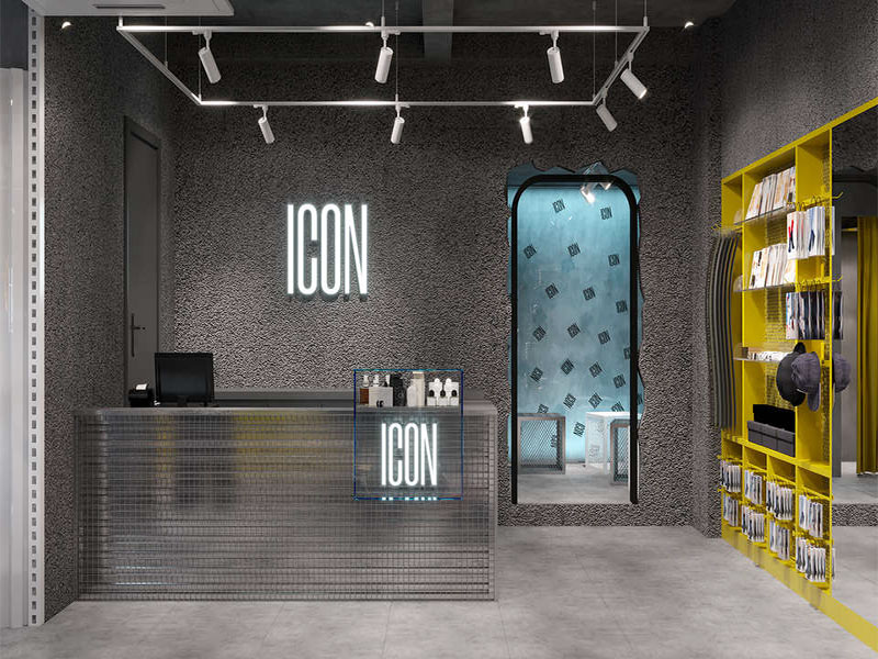 80平米極簡風(fēng)格臨街服裝店設(shè)計(jì)