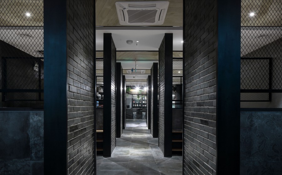 420平米中式酸菜魚餐館裝修設(shè)計(jì)效果圖