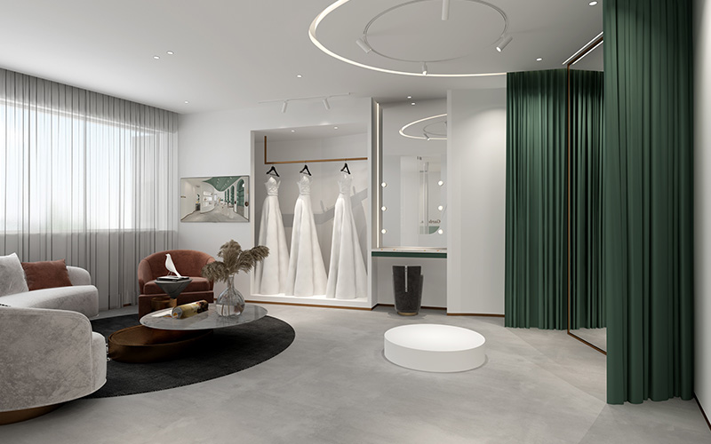 450平米婚禮企劃公司裝修設(shè)計效果圖