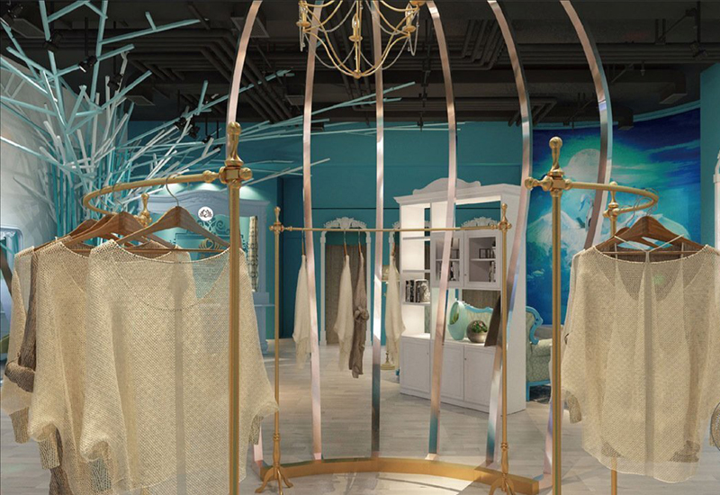 180平米品牌女裝門店裝修設(shè)計效果圖