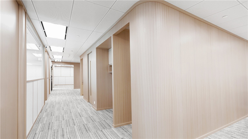 300平極簡(jiǎn)主義辦公空間設(shè)計(jì)效果圖