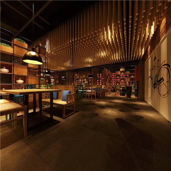 256平米主題餐廳裝修設(shè)計(jì)效果圖