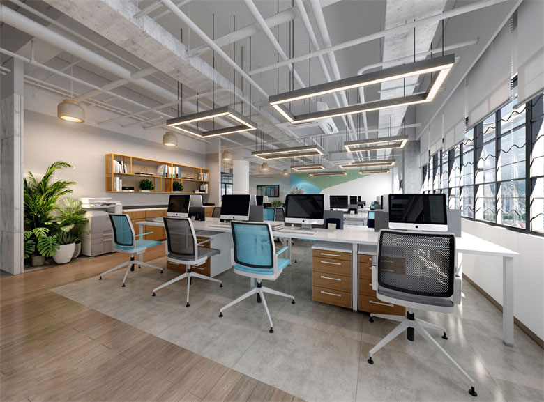 216平米鄭州辦公室設(shè)計裝修效果圖