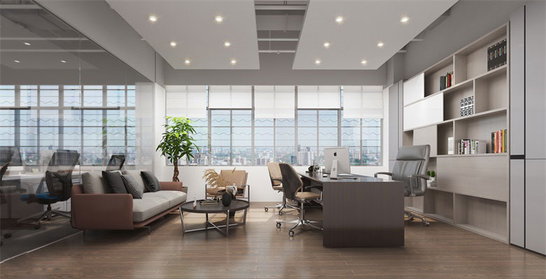 216平米鄭州辦公室設(shè)計裝修效果圖