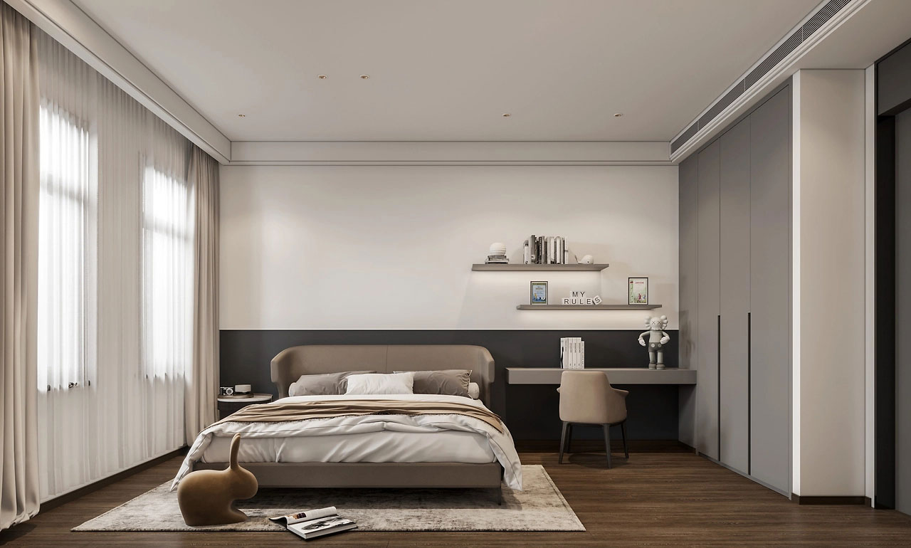 320平米鄭州別墅裝修設(shè)計效果圖