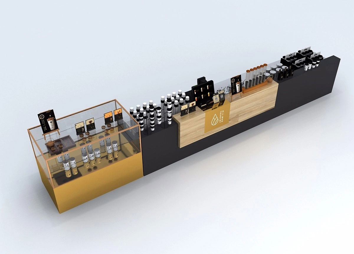 75平米鄭州飲品門店裝修設(shè)計效果圖