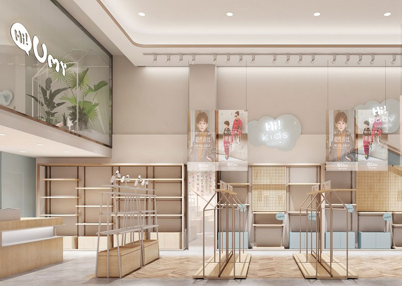 60平米鄭州童裝店面設(shè)計裝修效果圖