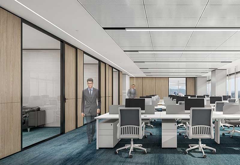 鄭州工業(yè)園區(qū)辦公室裝修:設(shè)計(jì)費(fèi)用/施工周期/材料適配方案