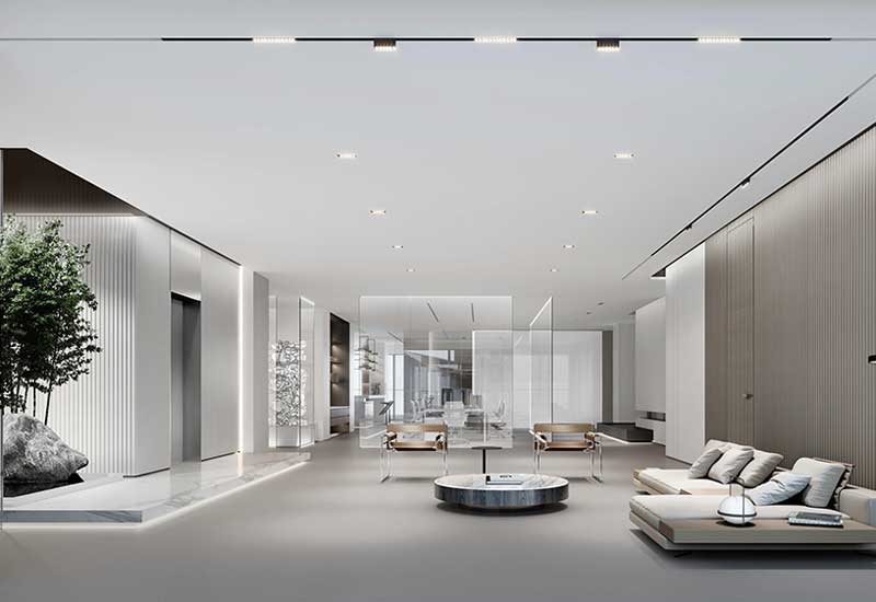 鄭州大型企業(yè)總部辦公室設(shè)計費(fèi)：高端定制及豪華裝修施工材料