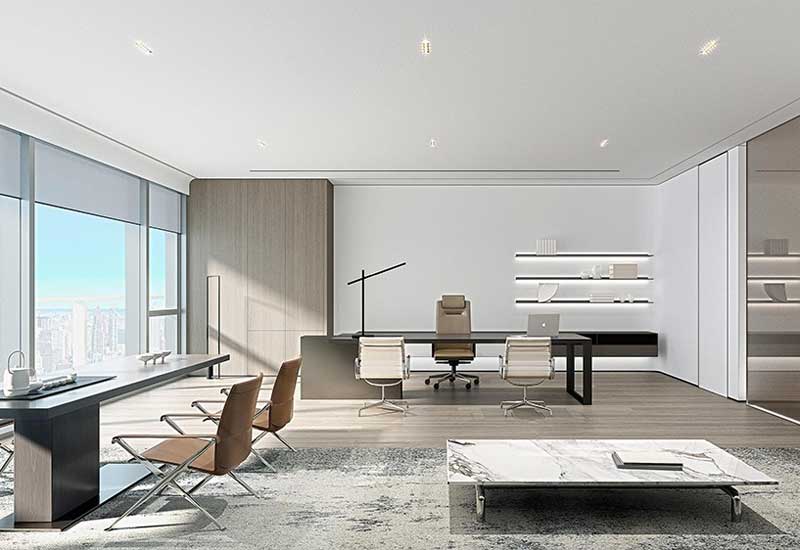 鄭州創(chuàng)意工作室辦公室設(shè)計費(fèi)：藝術(shù)感及個性材料施工報價