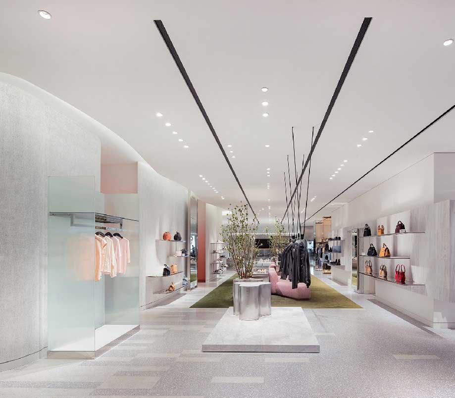 高檔時尚女士服裝店裝修設(shè)計