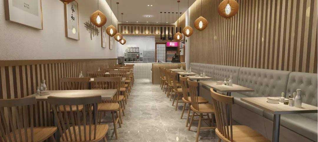 85平方面館裝修設(shè)計效果圖