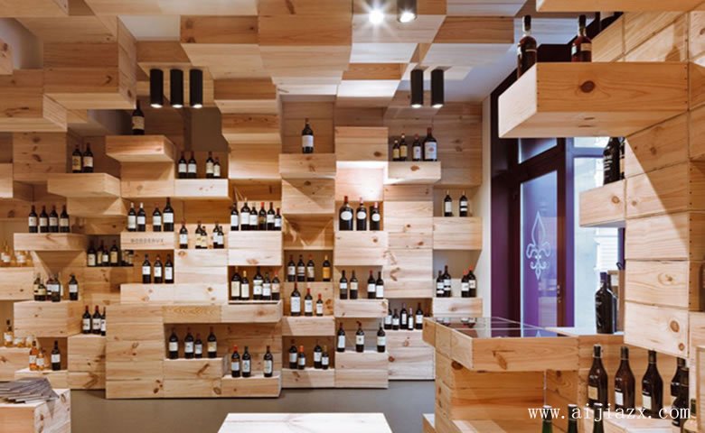 原木色的現(xiàn)代風格酒莊裝修效果圖