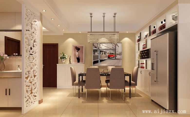 現(xiàn)代風(fēng)格大戶(hù)型裝修效果圖